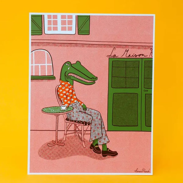 Crocodile Tears Print