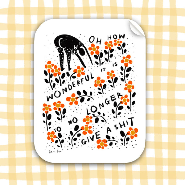 HOW WONDERFUL Sticker - Rani Ban