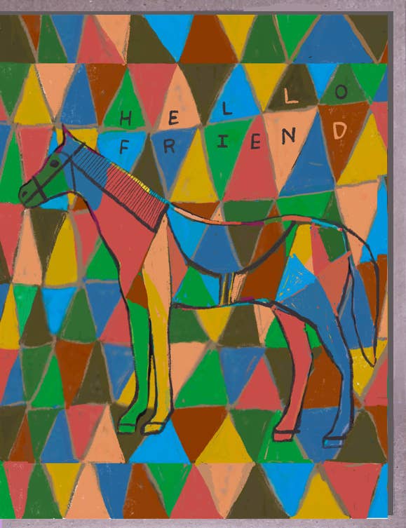 Horse Friend Card