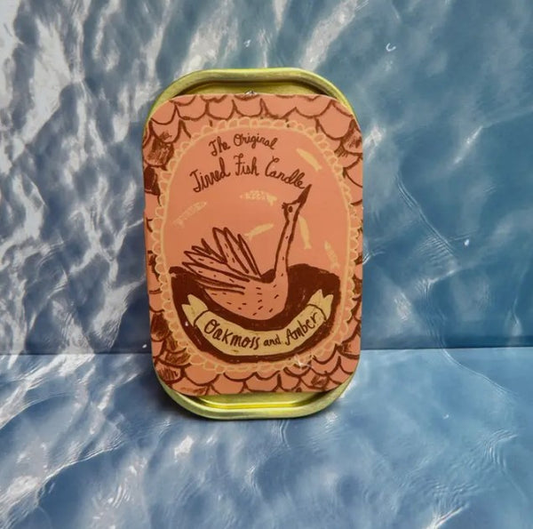Oakmoss and Amber - Tinned Fish Candle