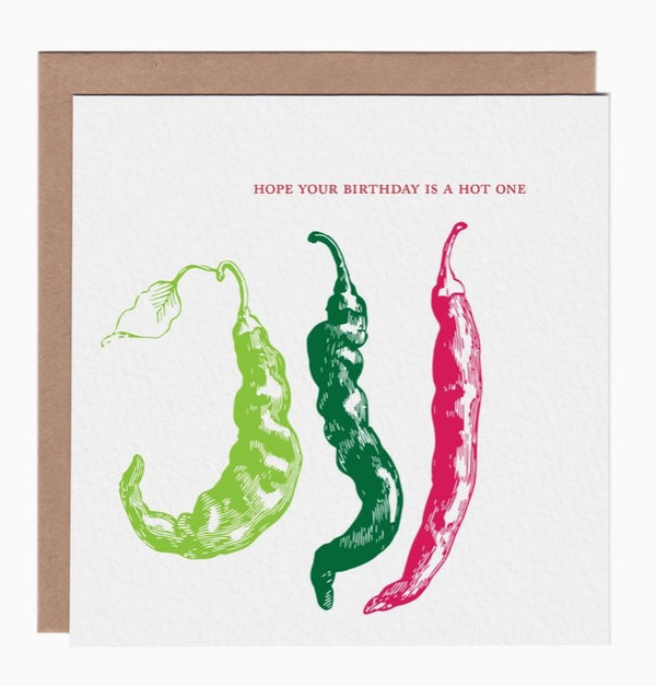 Hot Pepper Birthday - Ampersand M Studio