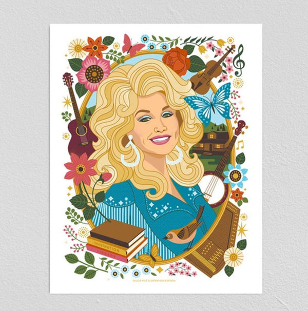 Dolly Portrait Print 8 x 10 - Lucie Rice