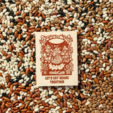 Let's Eat Beans Together Blank A2 Card With Envelope