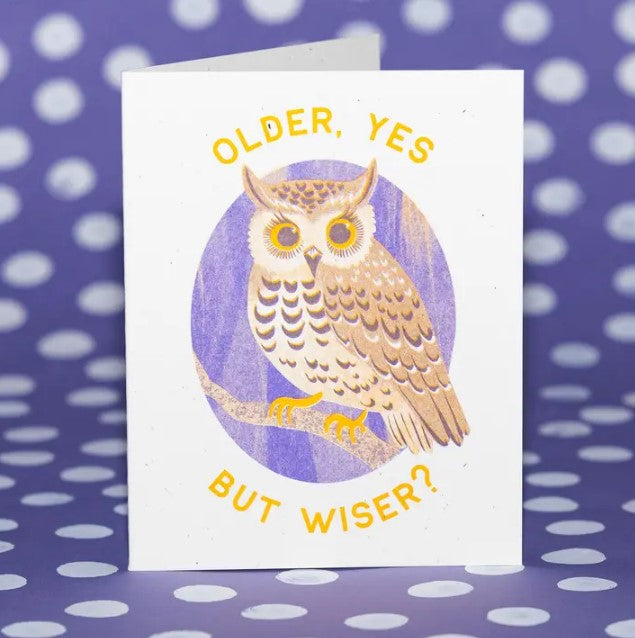 Older Owl Card