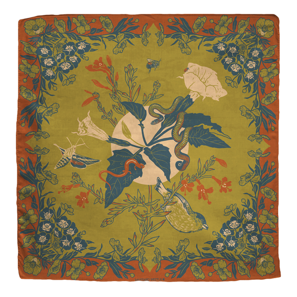 Organic Fair Trade Bandana: San Gabriel Foothills