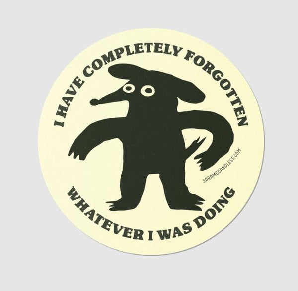 Completely Forgotten Sticker