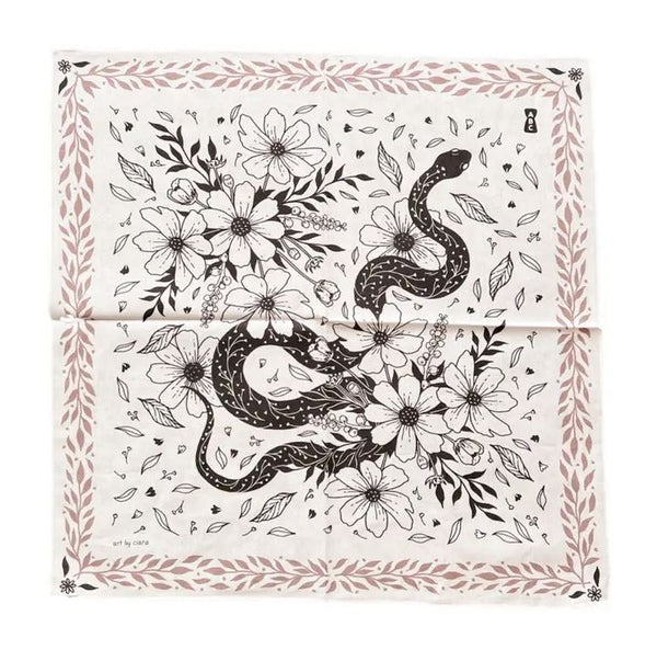 White Snake Bandana