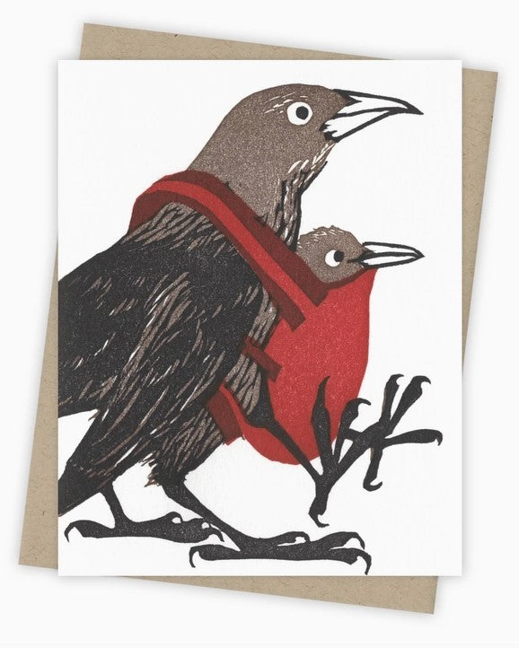 Babywearing Grackle Card