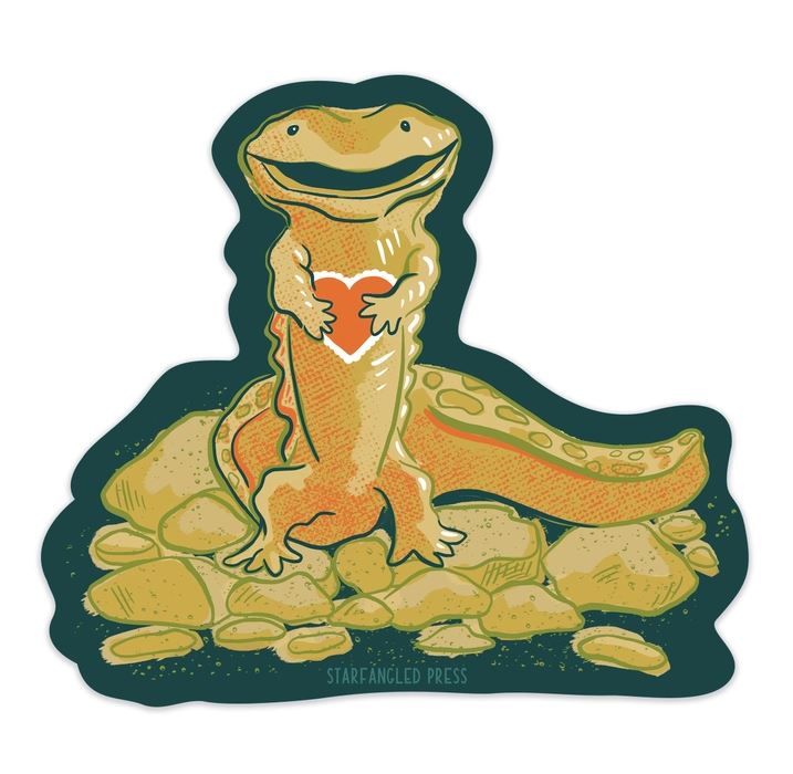 Hellbender Sweetheart Sticker