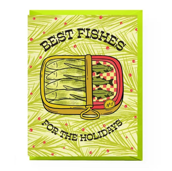 Tinned Fish Card: Holiday