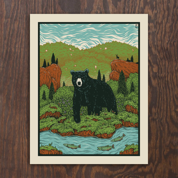 Appalachia Wilderness Print - 11 x 14