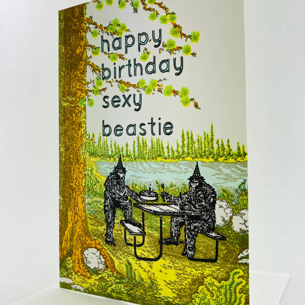 Happy Birthday Beastie Sasquatch