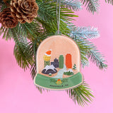 Snow Globe Ornament