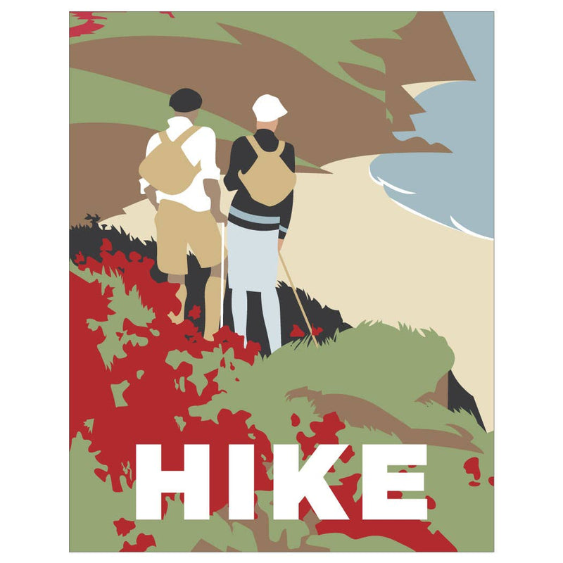 Beach Hikers Magnet
