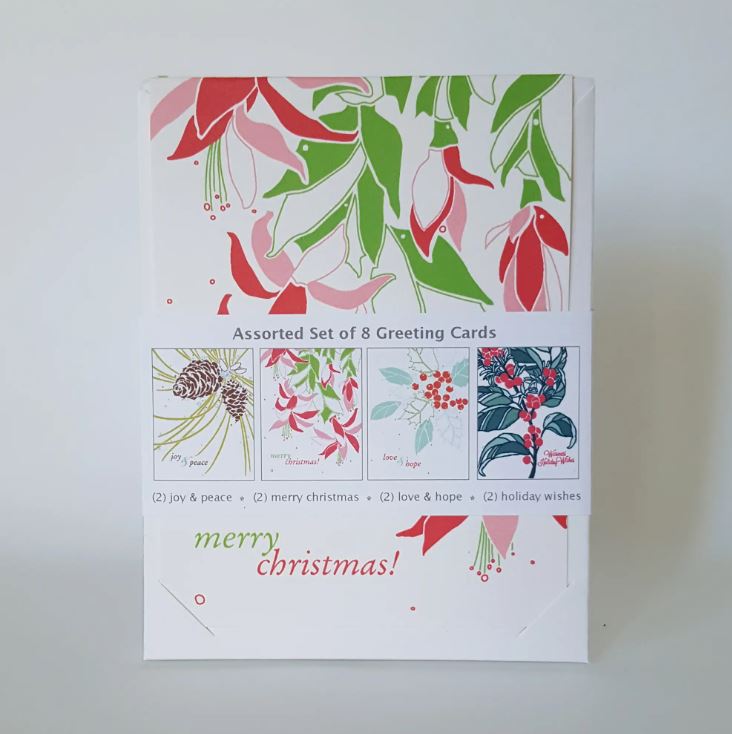 Christmas Botanicals (Assorted) - Box of 8