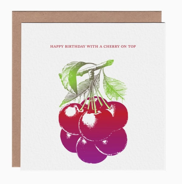 Cherry on top birthday - Ampersand M Studio