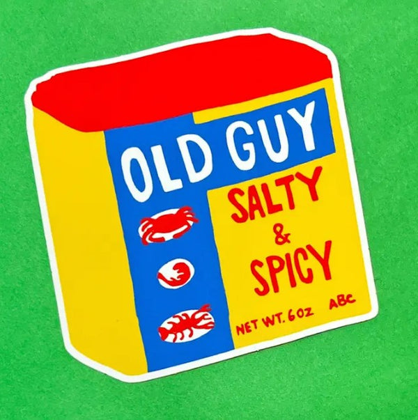 Old Guy Sticker