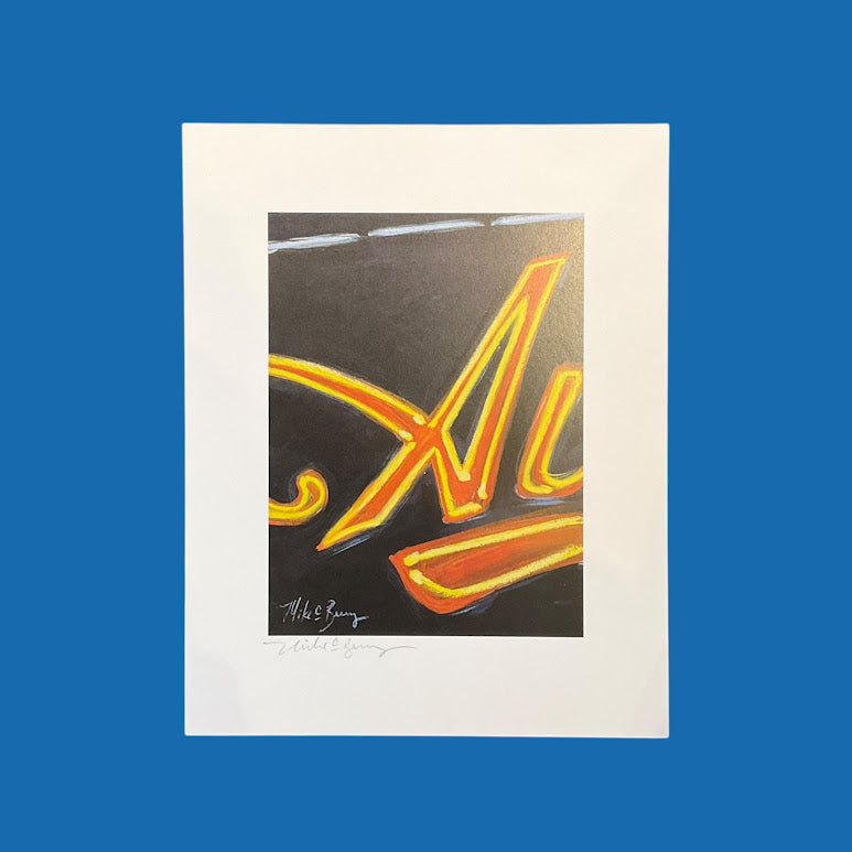 A for Aubrey Print - Mike C. Berry