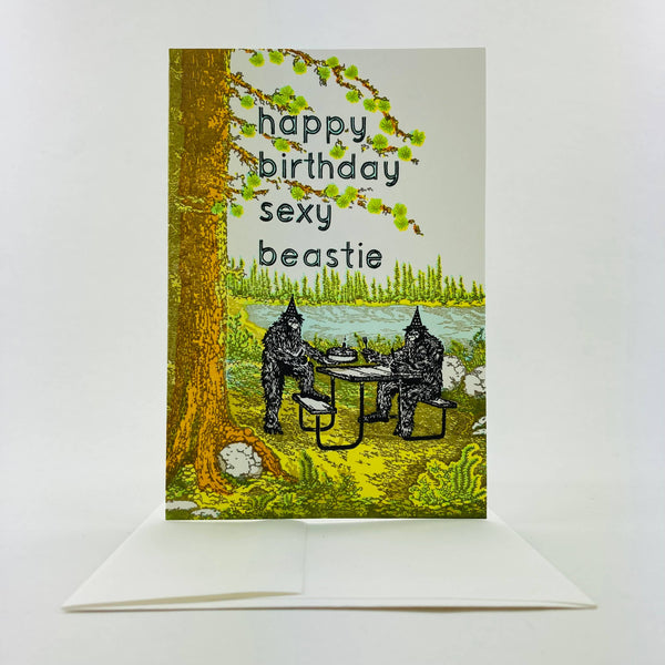 Happy Birthday Beastie Sasquatch