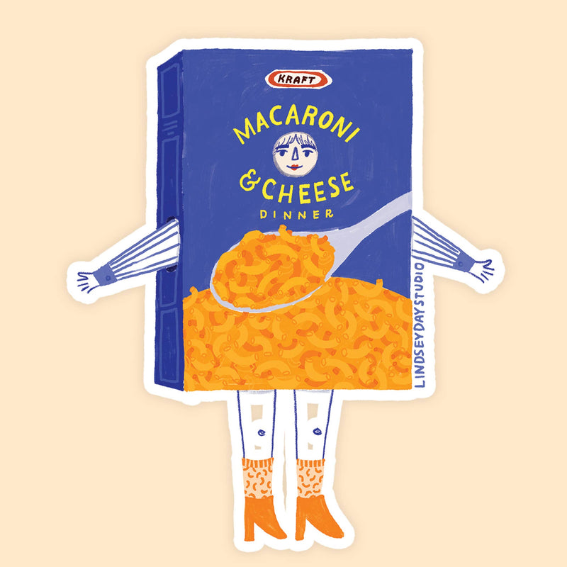 Maggie Mac N' Cheese Sticker