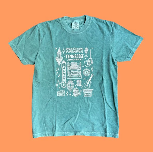 Tennessee Theatre T-Shirt - Paris Woodhull