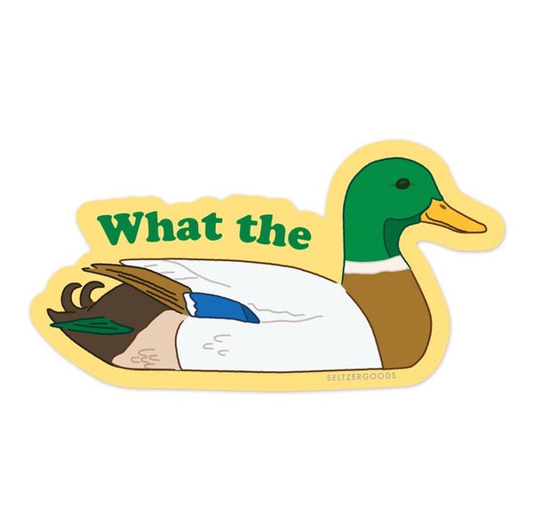 What the Duck Sticker