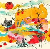 Print - "Tomato Guardian" - 8 x 8