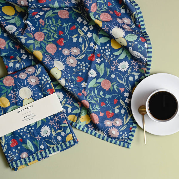 Bear Fruit Tea Towel