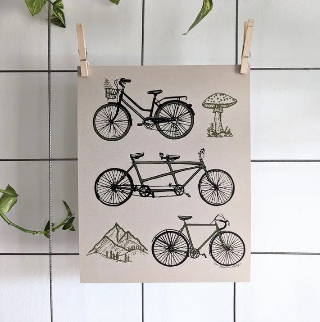 Bicycle Adventure Print