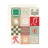 Holiday Patchwork Card