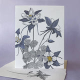 Columbine Sympathy Card