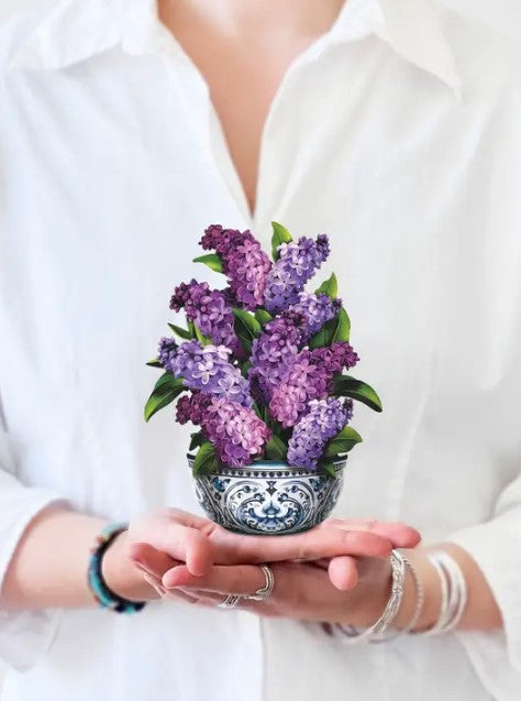 Fresh Cut Paper Flowers - Mini Garden Lilacs