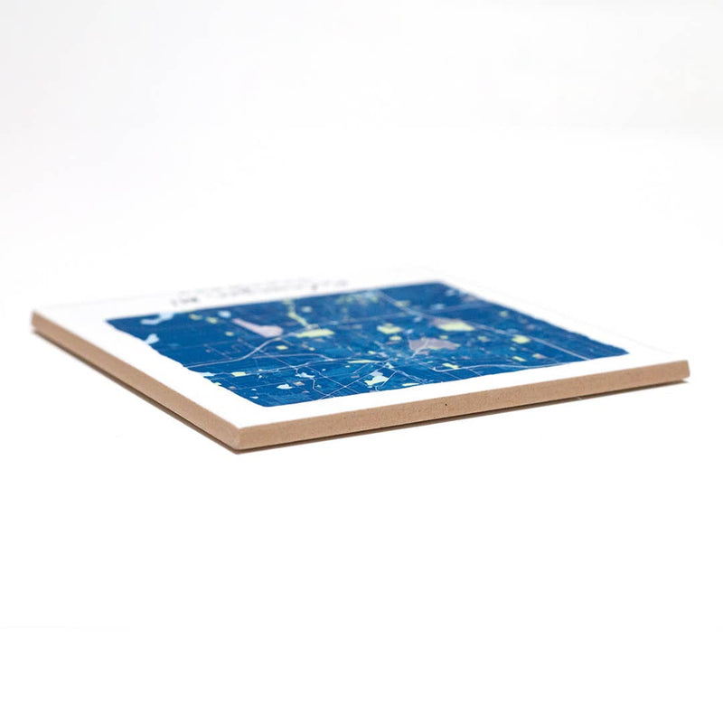 Knoxville City Map Coaster