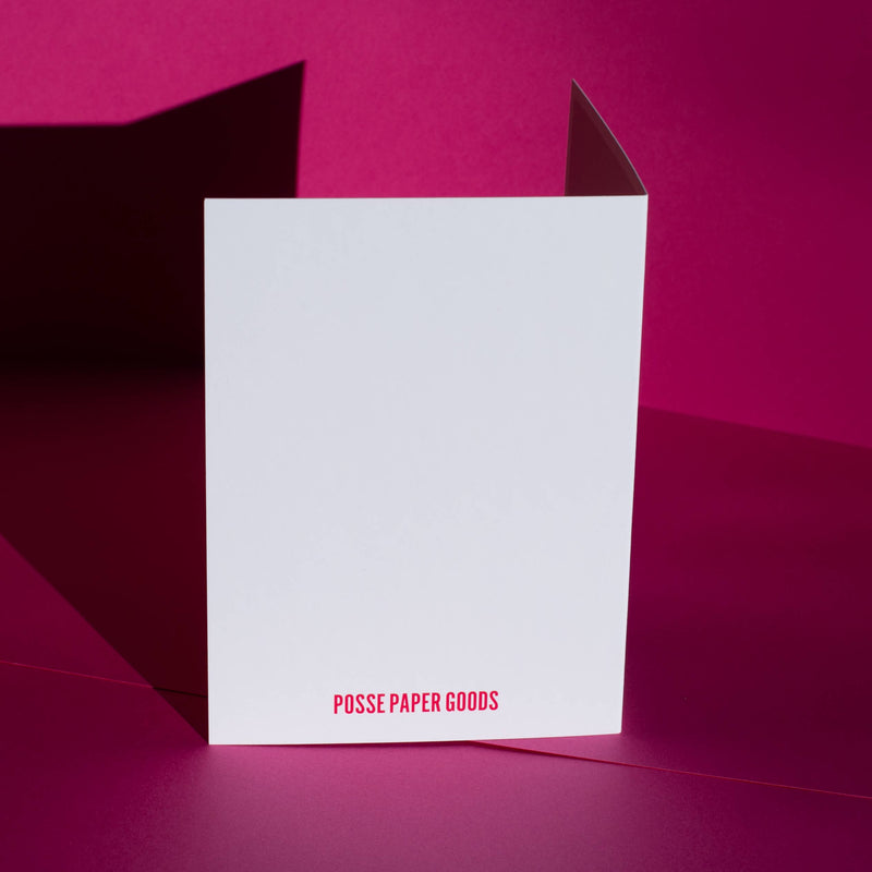 Beep Boop Bop (I Love You) Robot Greeting Card