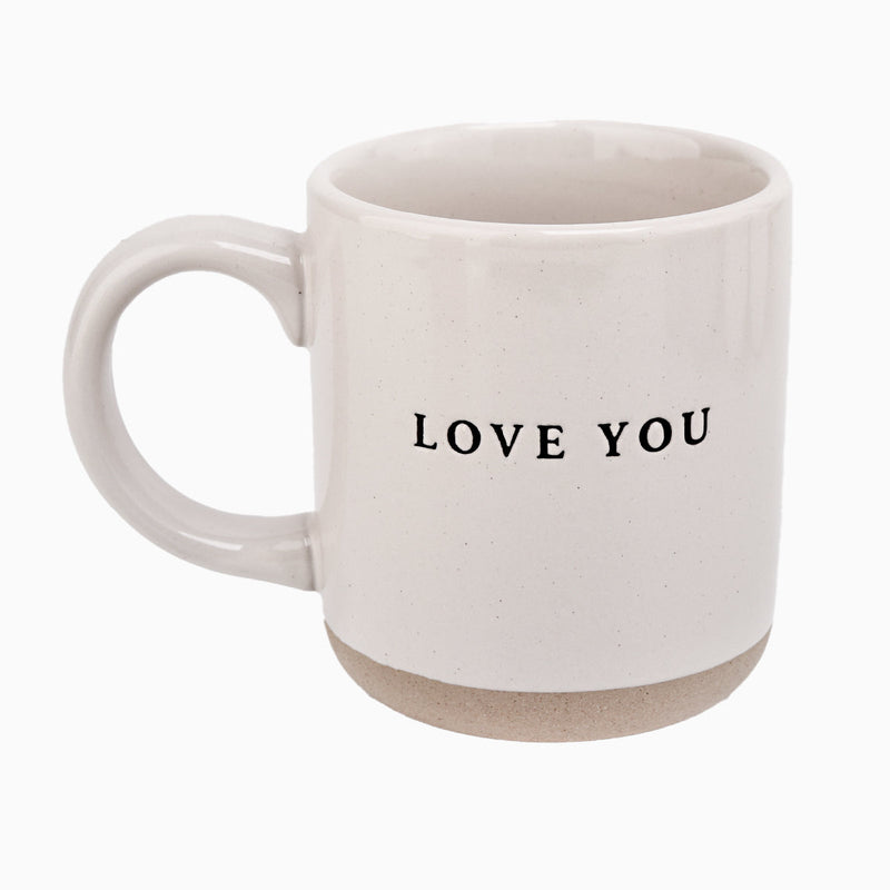 Love You Stoneware Mug