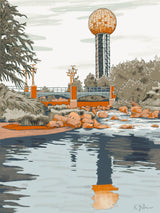 Sunsphere Knoxville Print