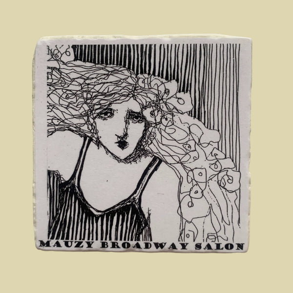 MAUZY BROADWAY SALON Coaster