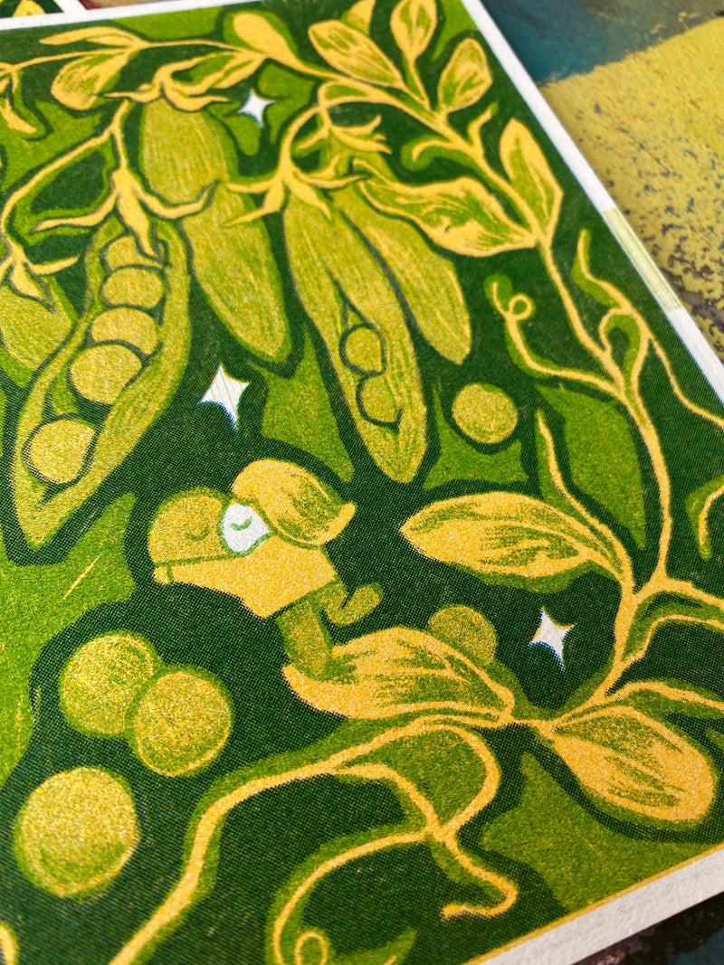 Two Peas in a Pod Print - 5 x 7