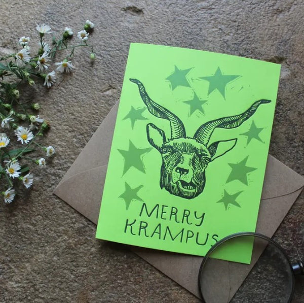 Merry Krampus Card