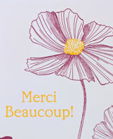Cosmos Thank You Card