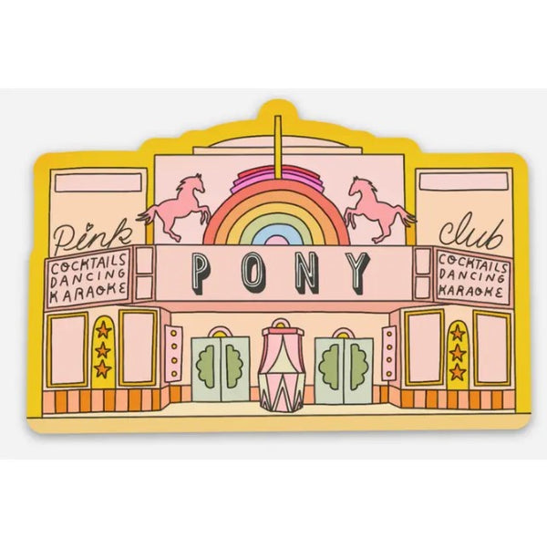 Pink Pony Club Sticker