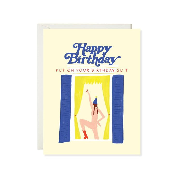 Birthday Suit Card