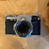 Fixtures - Vintage Edixa Reflex Camera w/Case and Manual