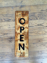 Fixtures - Custom Made Open/Closed Sign