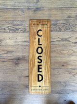 Fixtures - Custom Made Open/Closed Sign