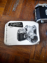 Fixtures - Vintage Edixa Reflex Camera w/Case and Manual