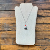 Red Head Silver Necklace - Kate Buuck