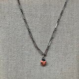 Lady Bug Silver Necklace - Kate Buuck