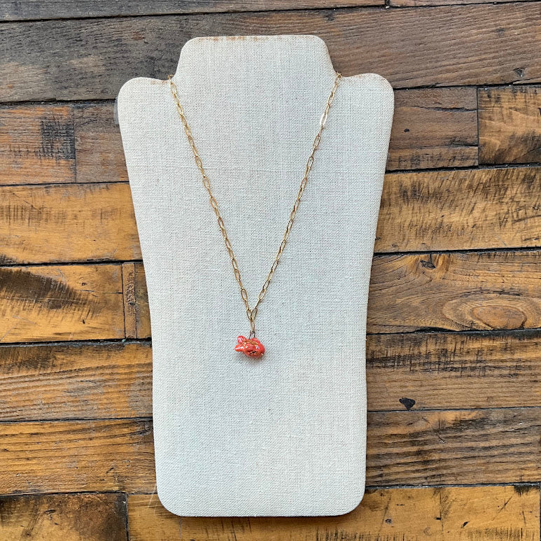 Fish Gold Necklace - Kate Buuck
