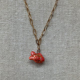 Fish Gold Necklace - Kate Buuck